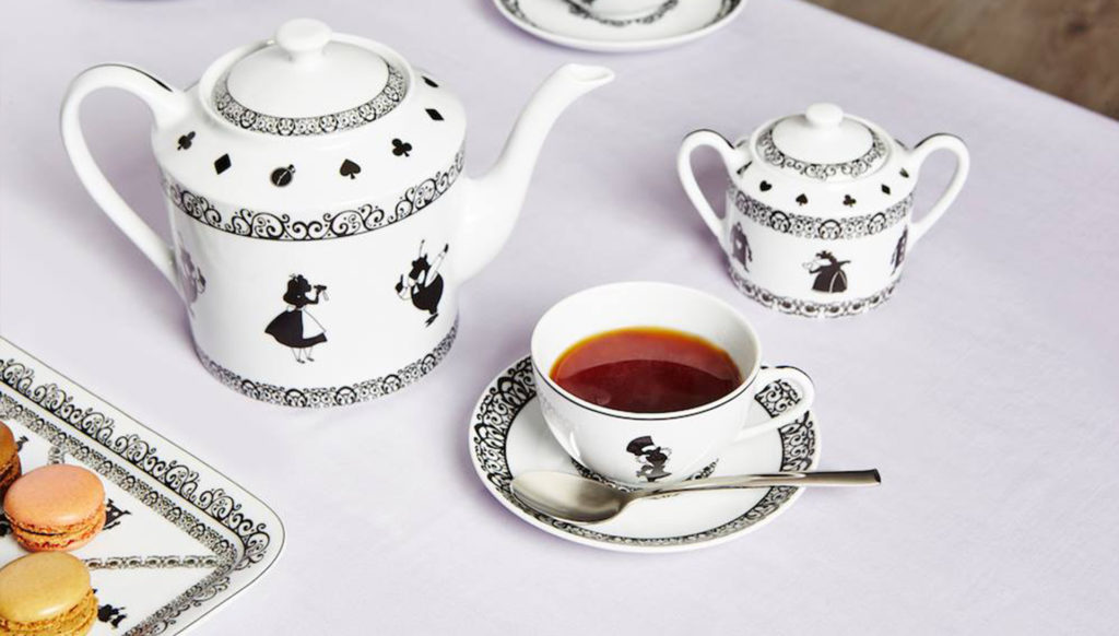 Service à thé Alice au Pays des Merveilles © Leblon-Delienne x Disney