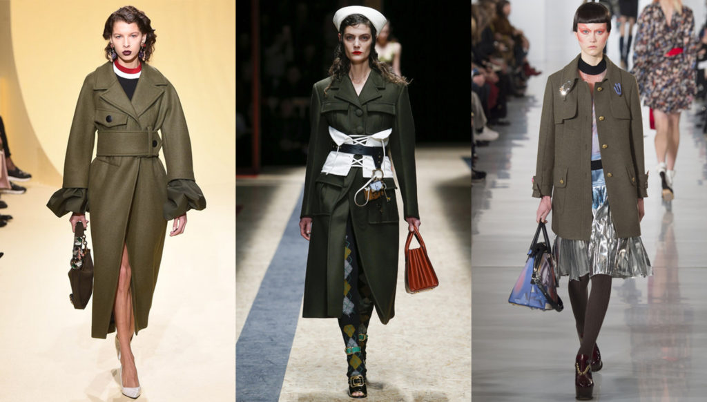 Marni, Automne-Hiver 2017 / Prada, Automne-Hiver 2017 / Maison Martin Margiela, Printemps-Été 2017